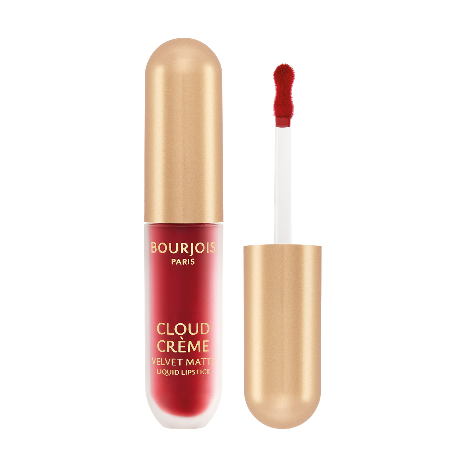 Рідка матова помада для губ Bourjois Cloud Creme Velvet Matte Liquid Lipstick 08 Cherie Cherry, 3 мл